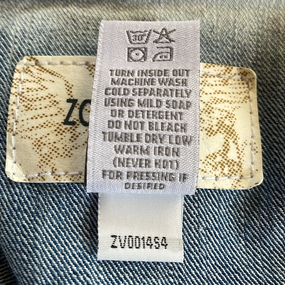 ZCO Jeans Denim Crop Vest - Picture 7 of 7